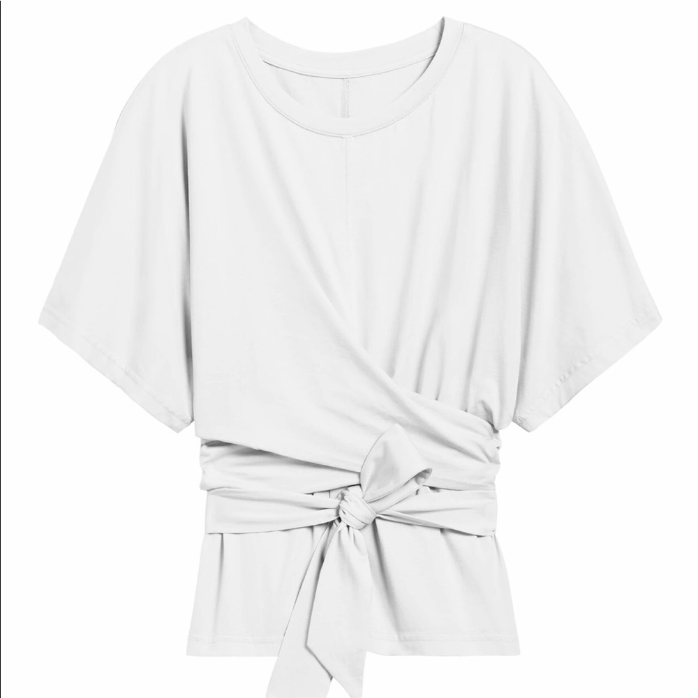 New! SUPIMA® Cotton Wrap Top